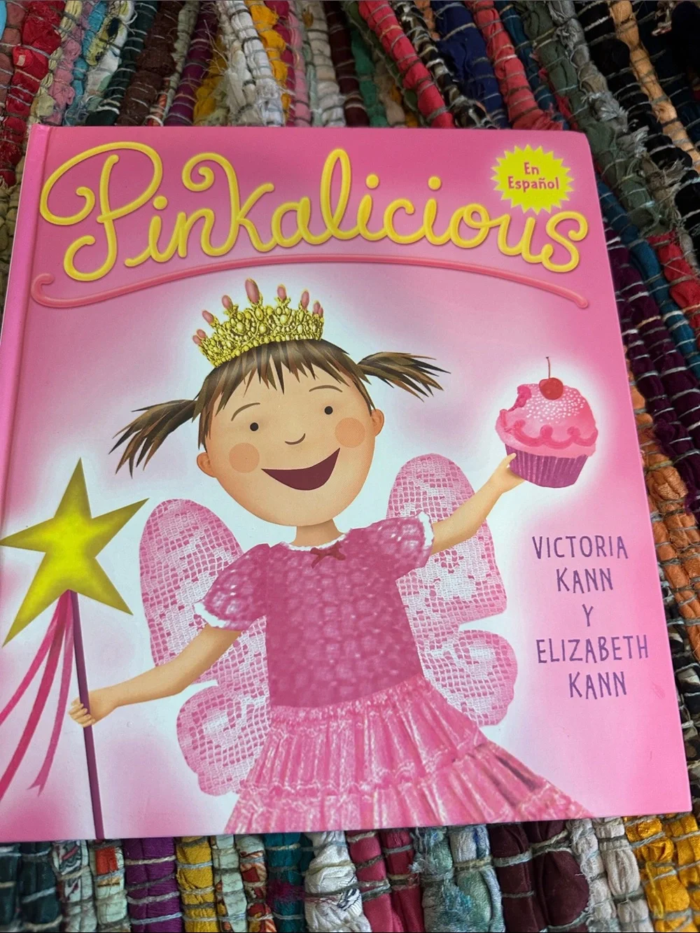 Pinkalicious English Spanish Bilingual Book Set Español Hardcover + Paperback